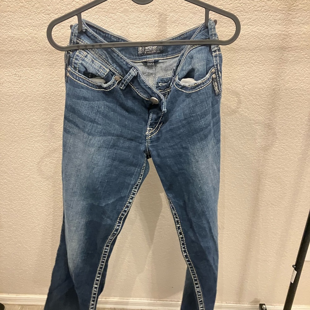 Silver Jeans Co. Women’s Jeans size 32 used blue and cute